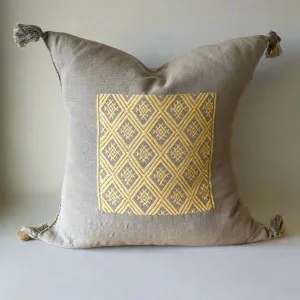 Chiapas Brocade Pillow № 3