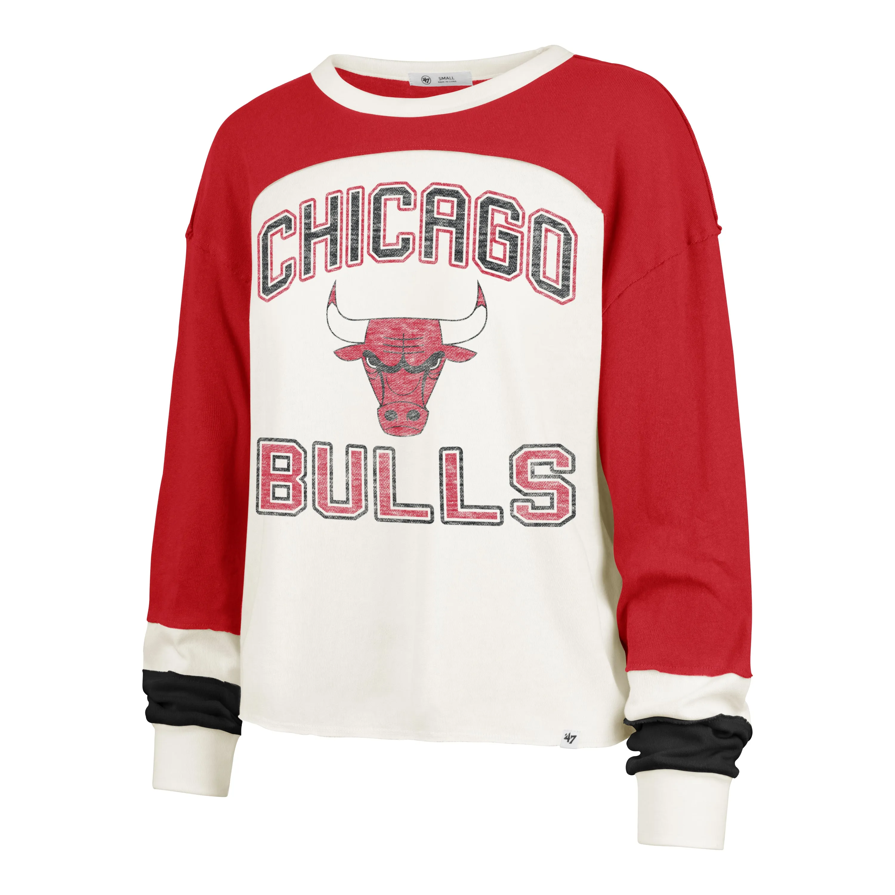 CHICAGO BULLS ARENA CURVE '47 TONI LONG SLEEVE TEE WOMENS