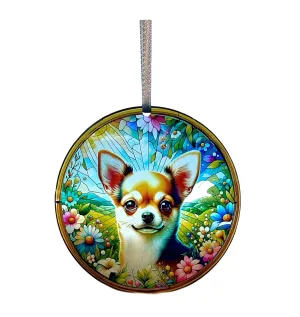 Chihuahua, Acrylic Window Ornament #SC419 by d'ears