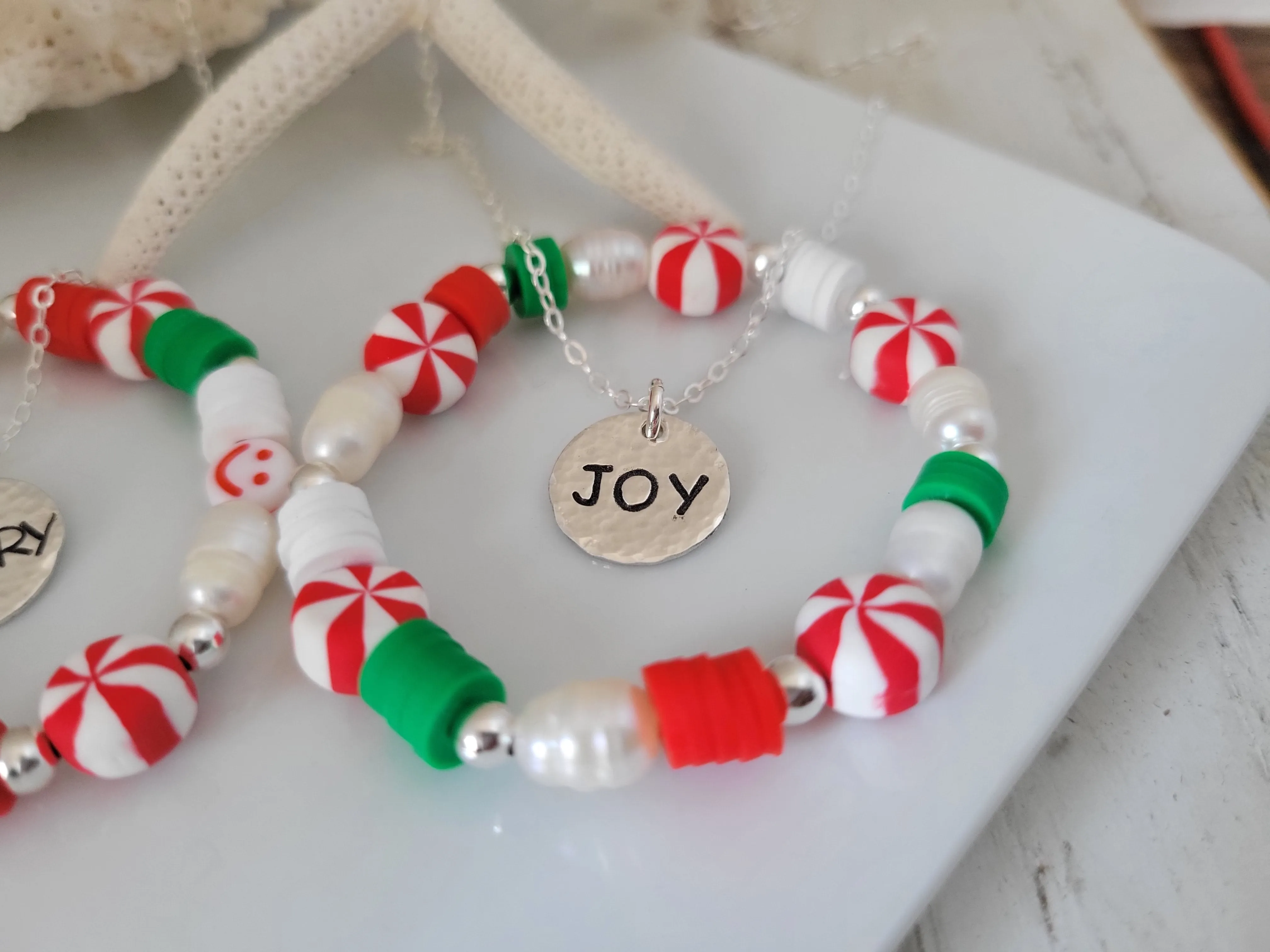 Christmas Fun Bracelets - Set of 3 or Each - Unisex Options