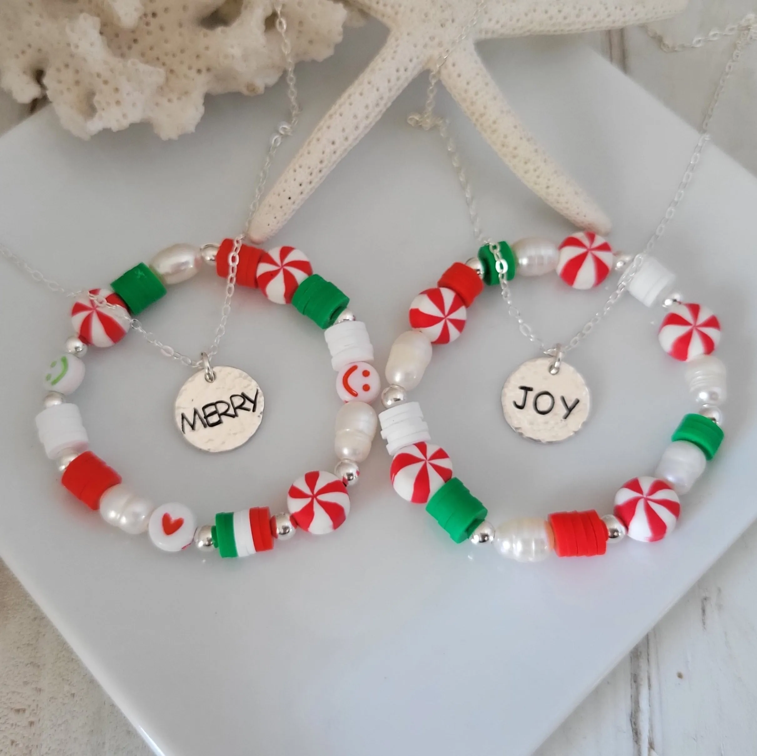 Christmas Fun Bracelets - Set of 3 or Each - Unisex Options
