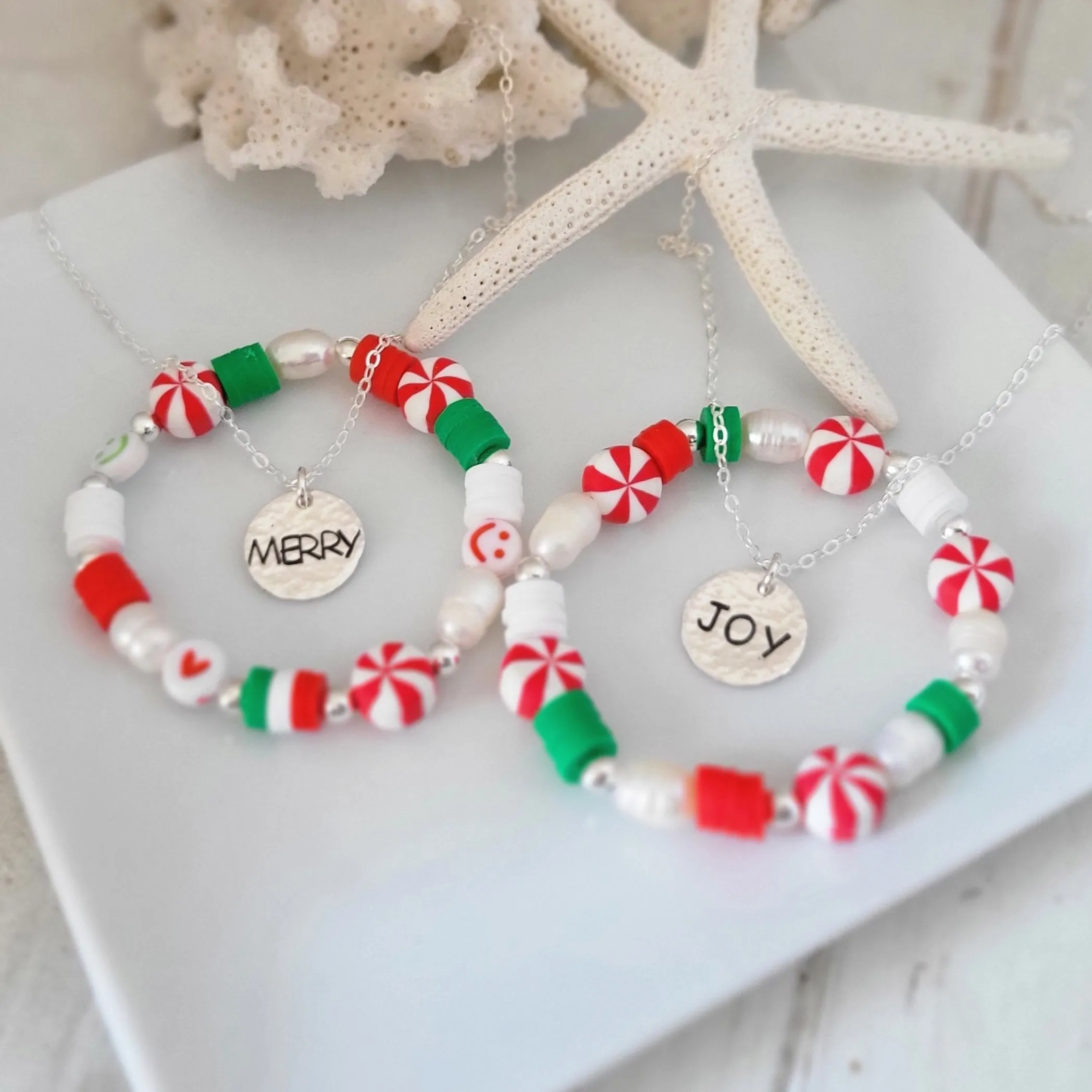 Christmas Fun Bracelets - Set of 3 or Each - Unisex Options