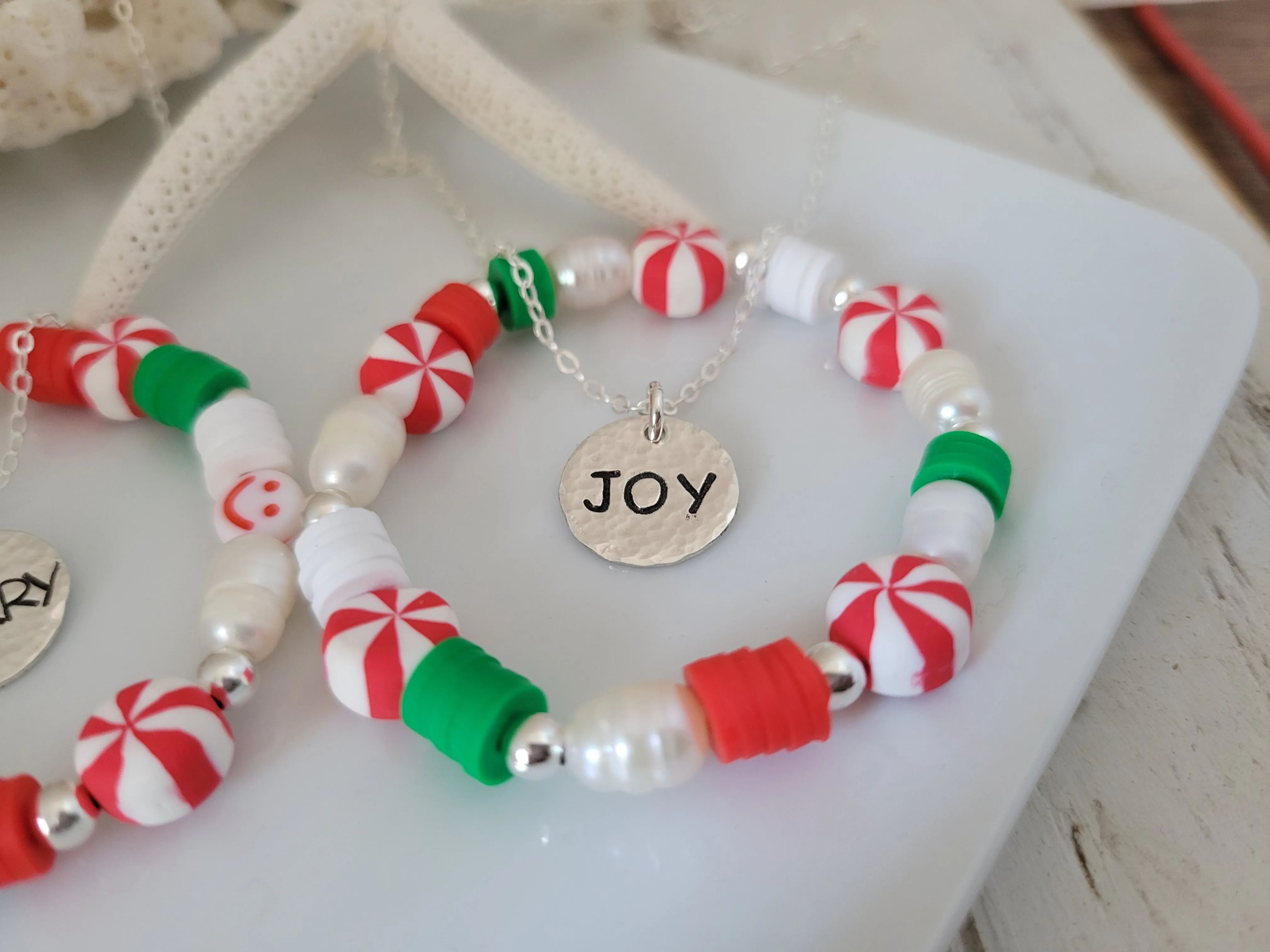 Christmas Fun Bracelets - Set of 3 or Each - Unisex Options
