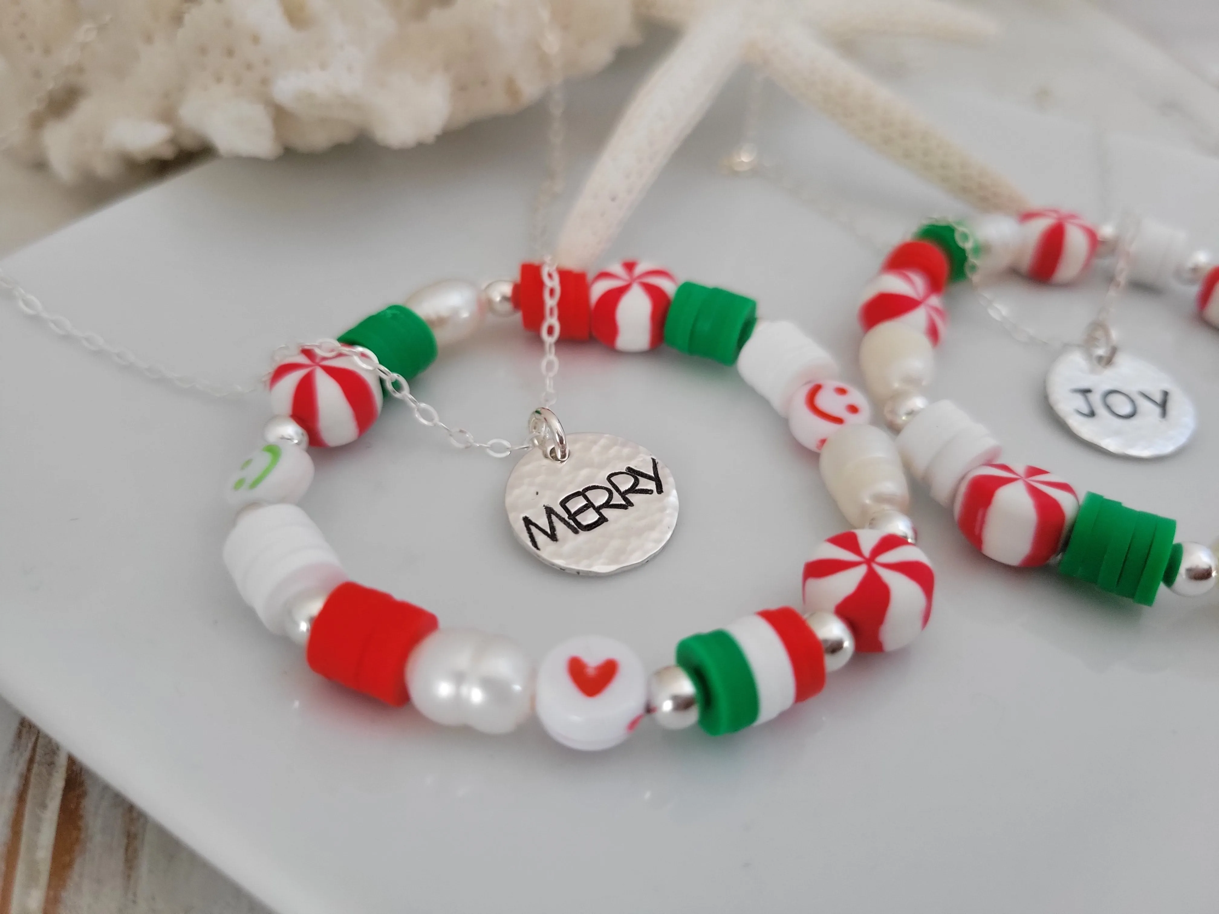 Christmas Fun Bracelets - Set of 3 or Each - Unisex Options