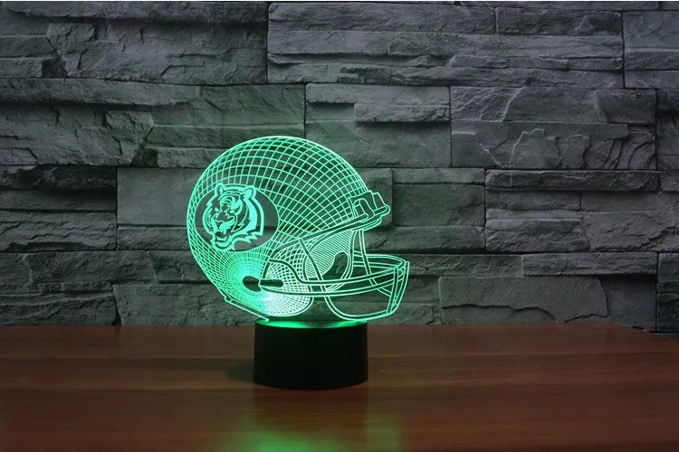 Cincinnati Bengals NFL 3D Color Changing Light