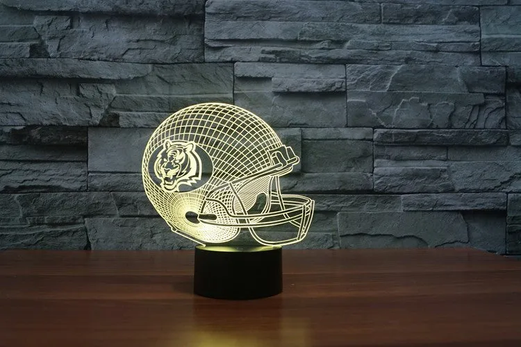 Cincinnati Bengals NFL 3D Color Changing Light