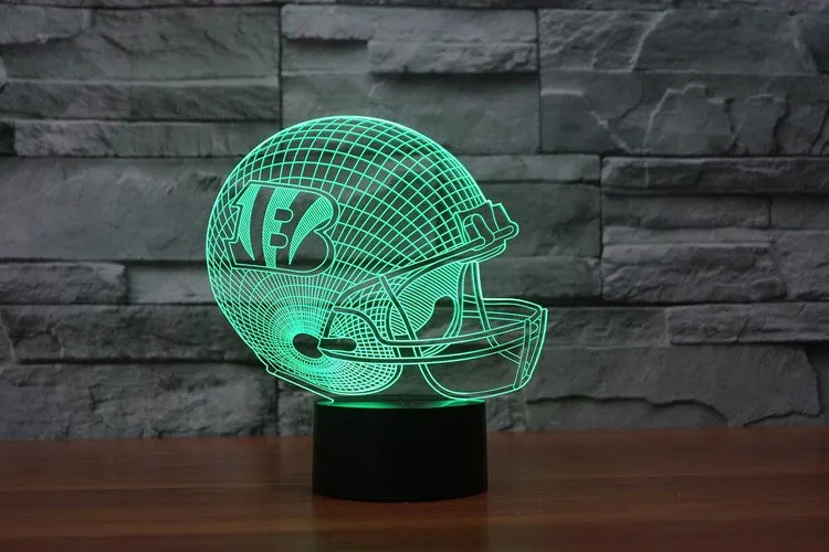 Cincinnati Bengals NFL 3D Color Changing Light