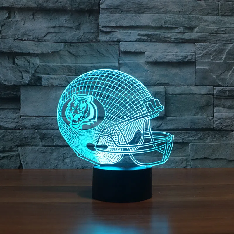 Cincinnati Bengals NFL 3D Color Changing Light