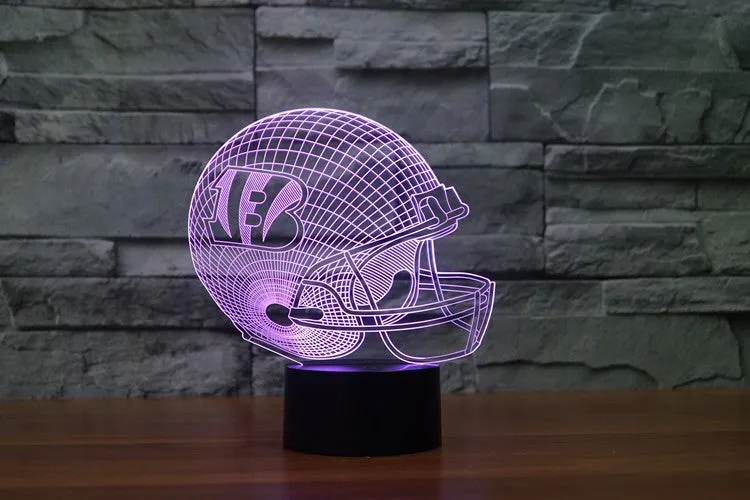 Cincinnati Bengals NFL 3D Color Changing Light
