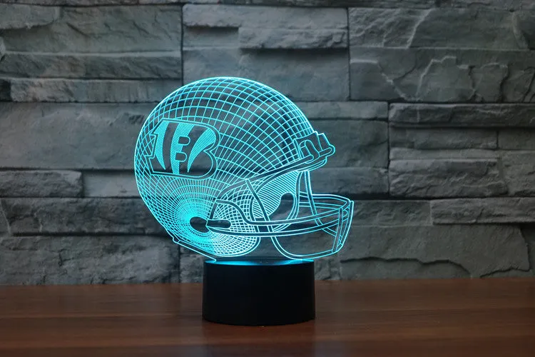 Cincinnati Bengals NFL 3D Color Changing Light
