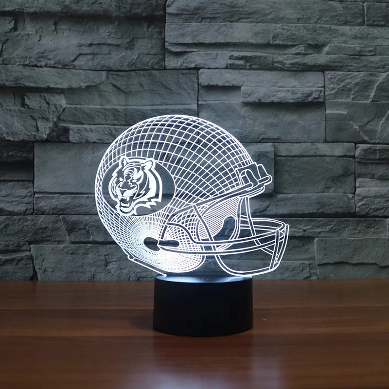 Cincinnati Bengals NFL 3D Color Changing Light