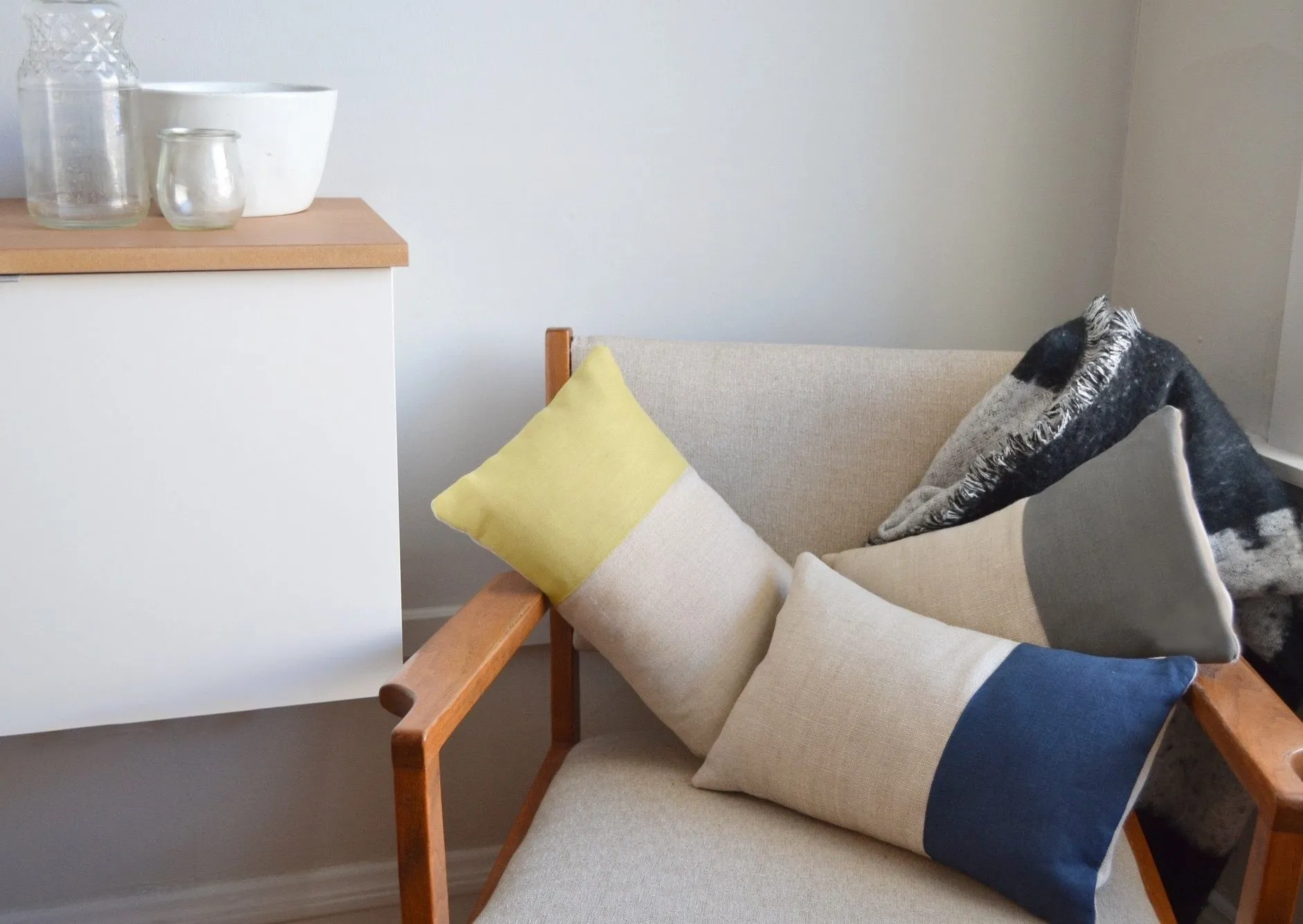 Claire Accent Pillow Pebble