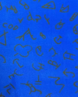 CLSCRFBRANDS--royal Scarf Silk Cowboy Brands