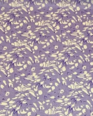 CLSCRFCALICO--Lavendr Scarf Silk Calico - 34"