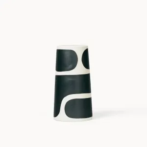 Color Block Large Pillar Vase