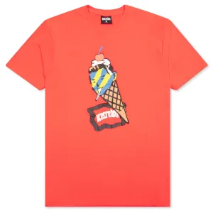 Cone Man Tee - Red
