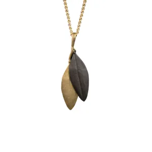 Cordyline Double Leaf Necklace