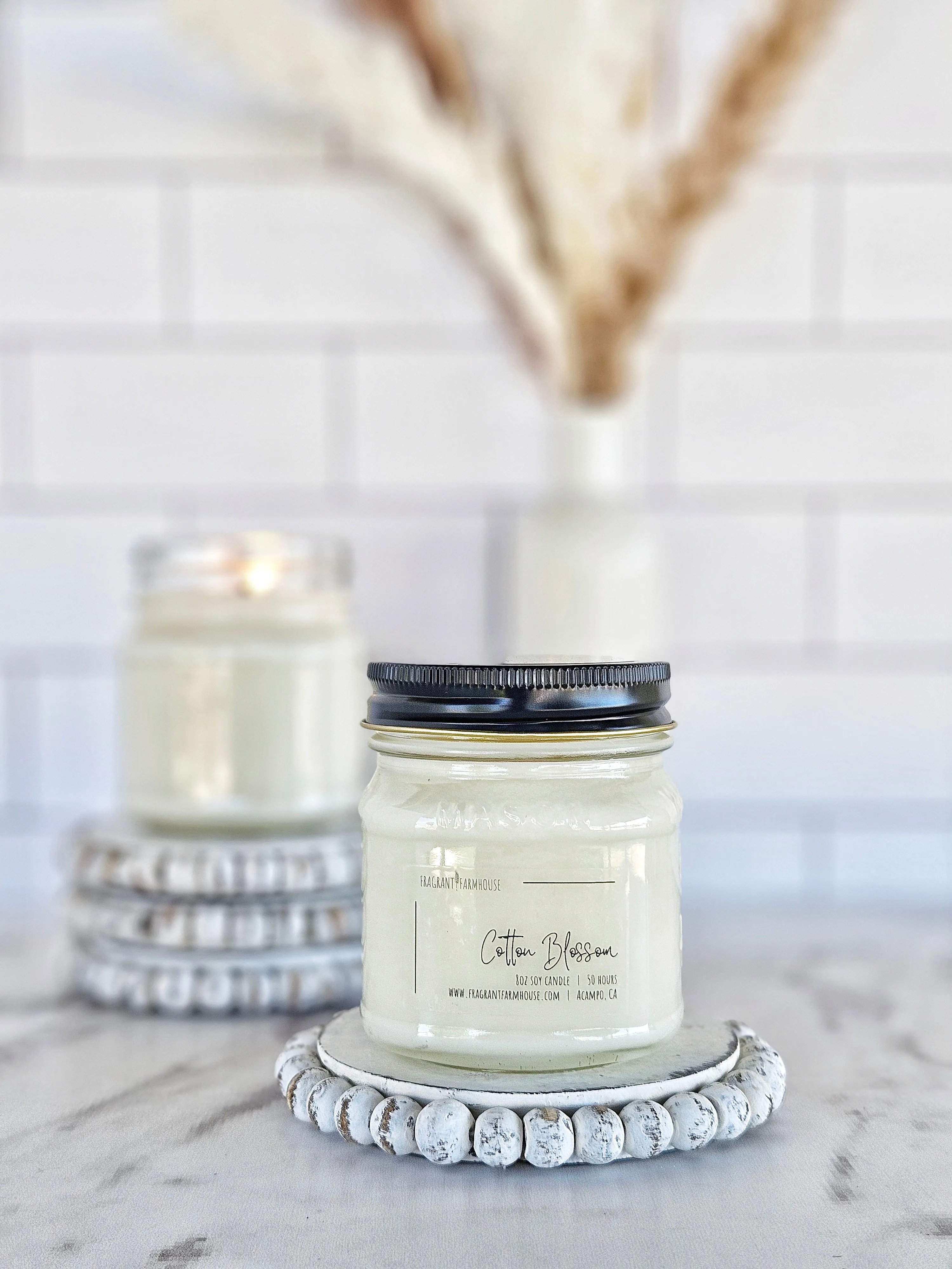 Cotton Blossom Soy Candle