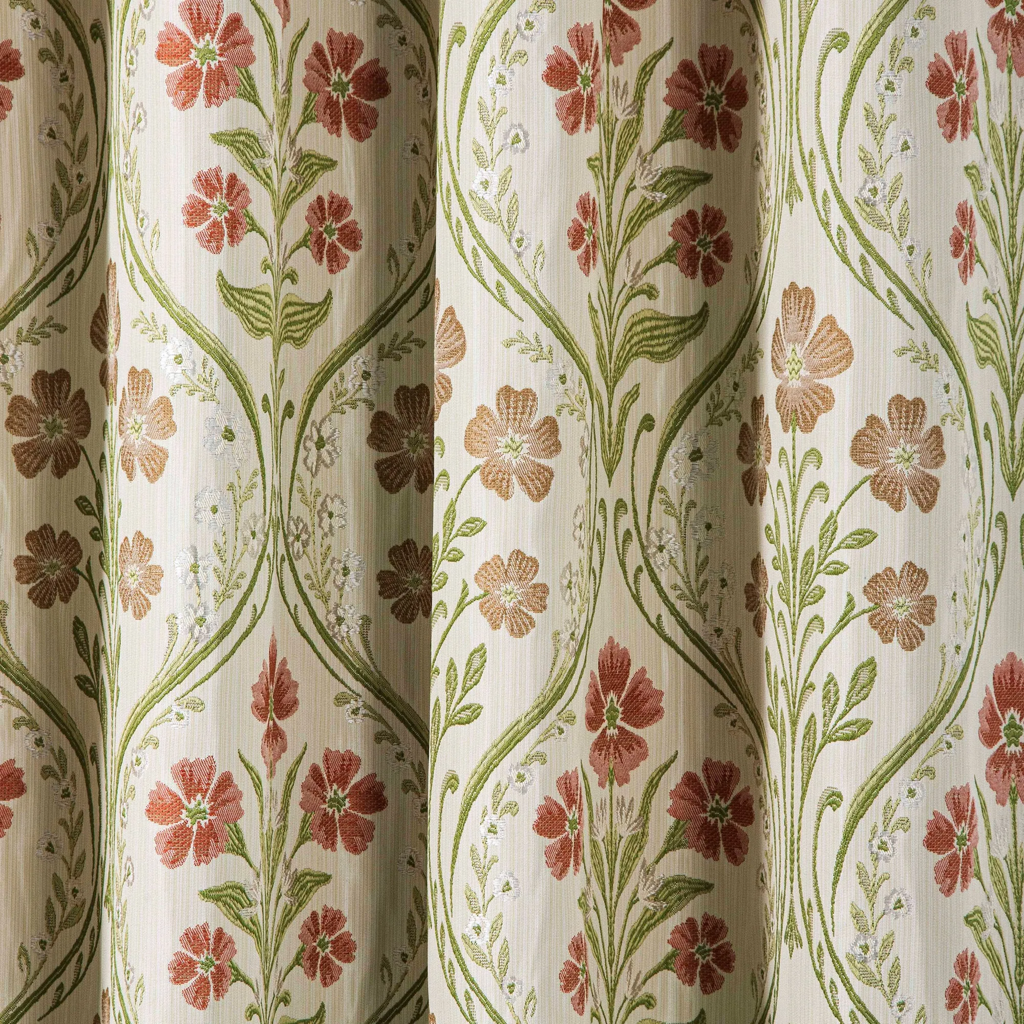 Curtina Estelle Eyelet Curtains - Natural