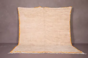 Custom Moroccan beige rug - Handmade berber carpet