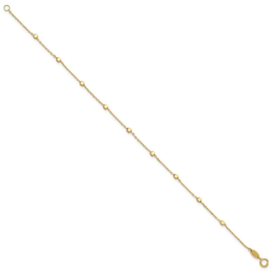 Dainty 10K Gold Bracelet for Girlfriend