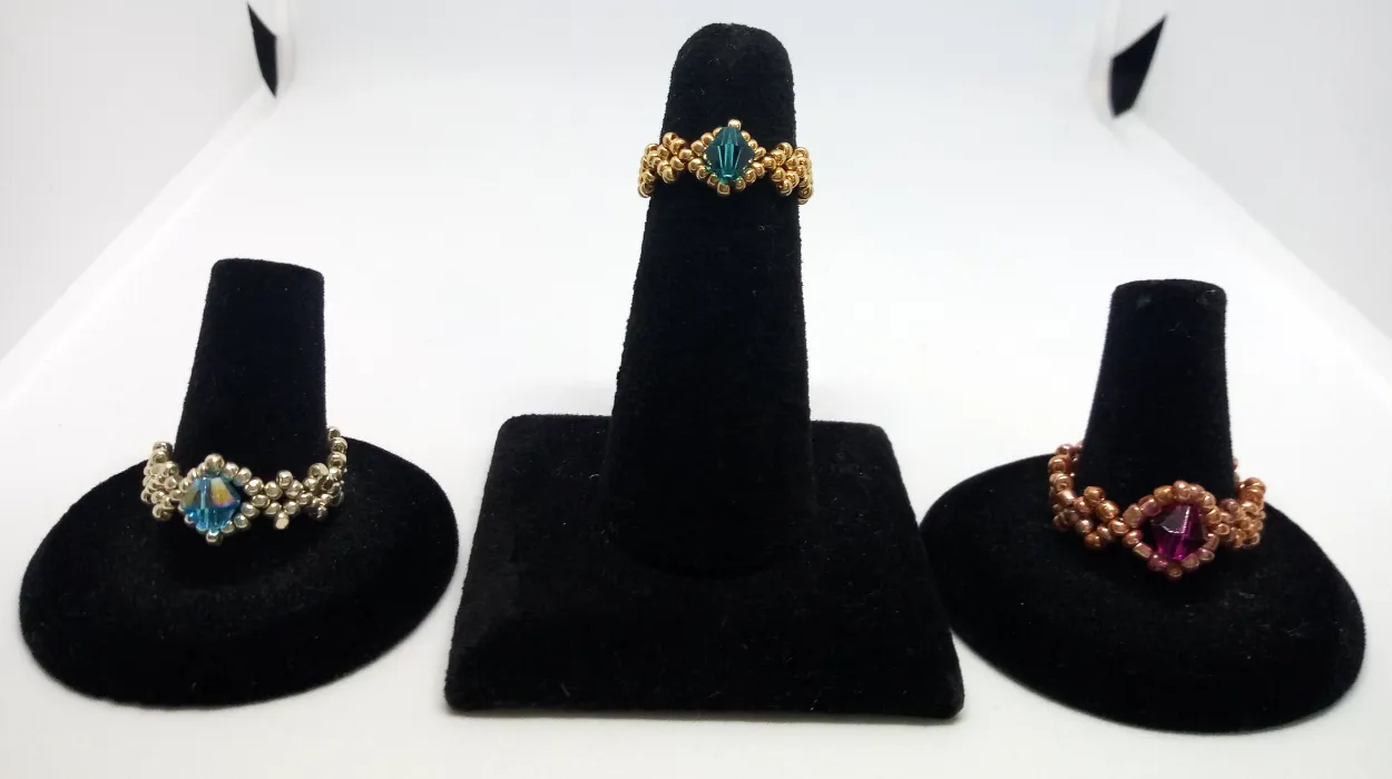 Dainty Beaded Ring (special order - sold out)