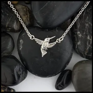 Dainty Hummingbird Necklace