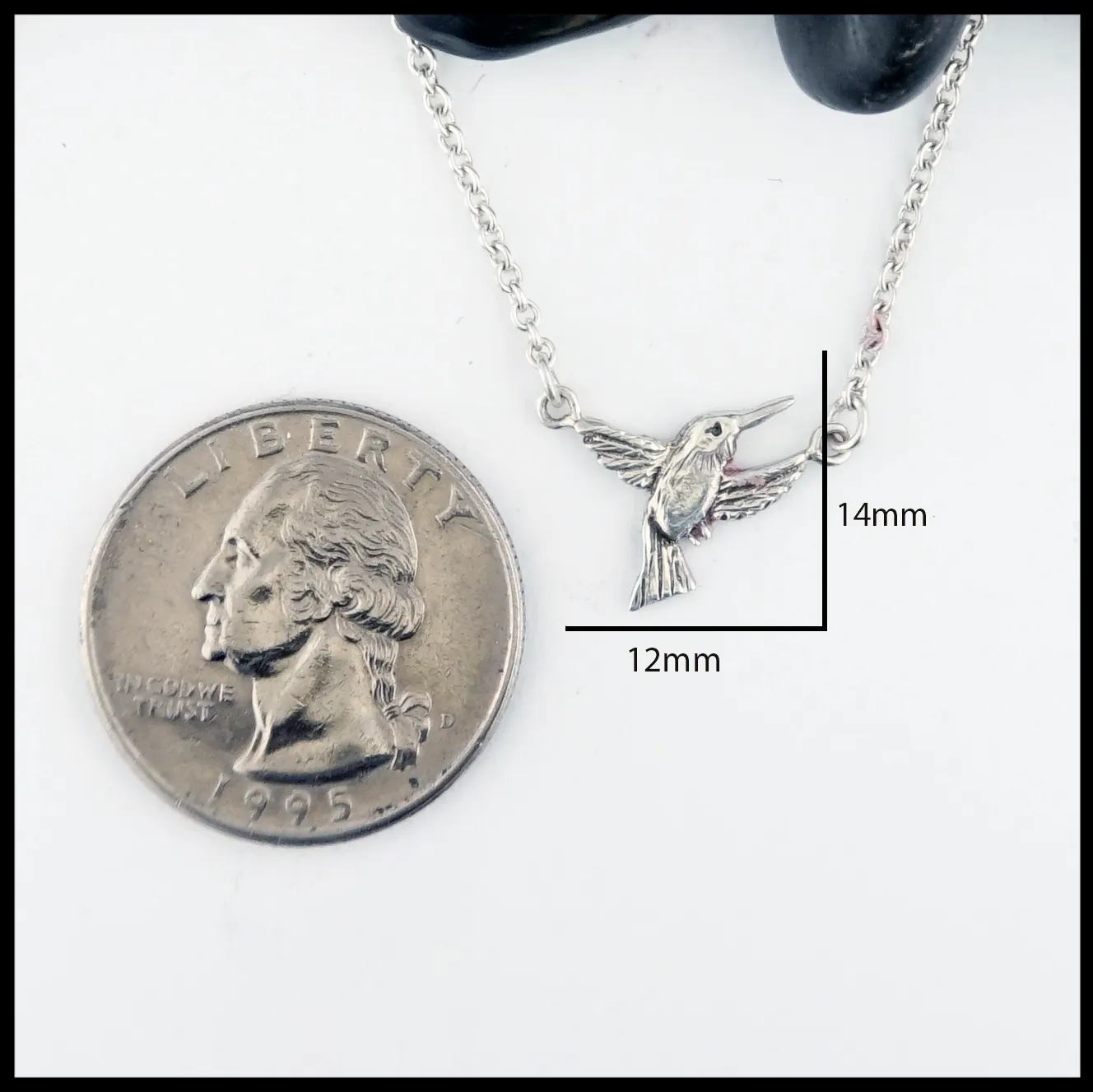 Dainty Hummingbird Necklace