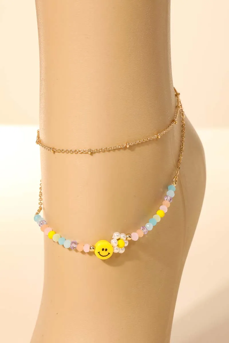 Dainty Smile Anklet
