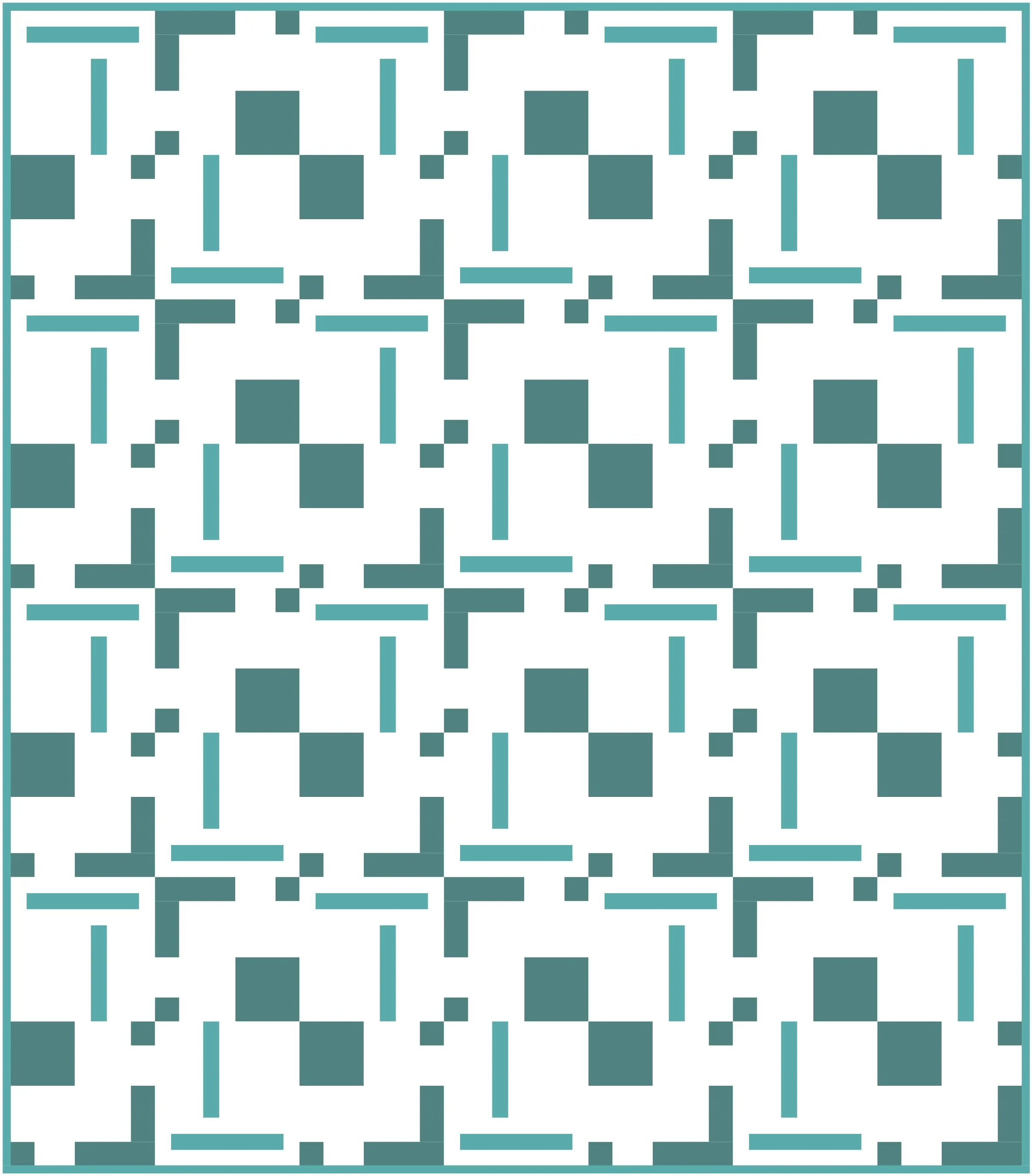 Dash Quilt Block Pattern