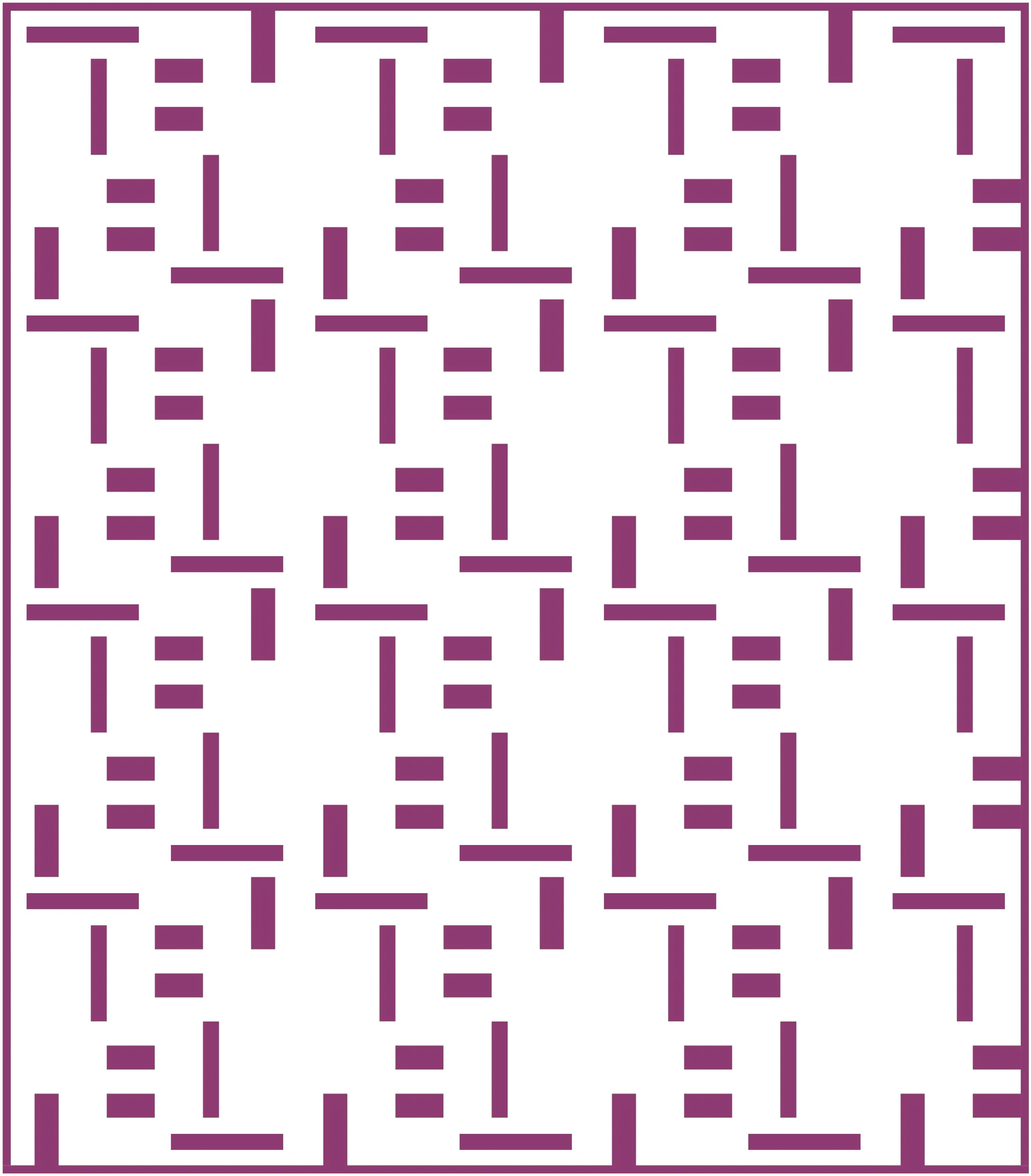 Dash Quilt Block Pattern