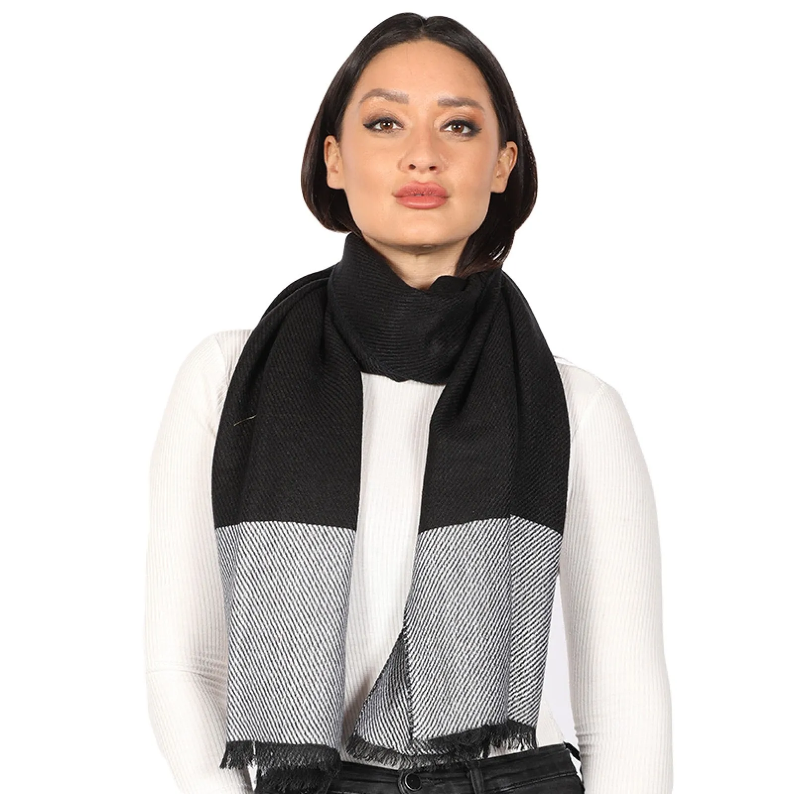 Dashed design Summer Light Scarves (4 Colors)