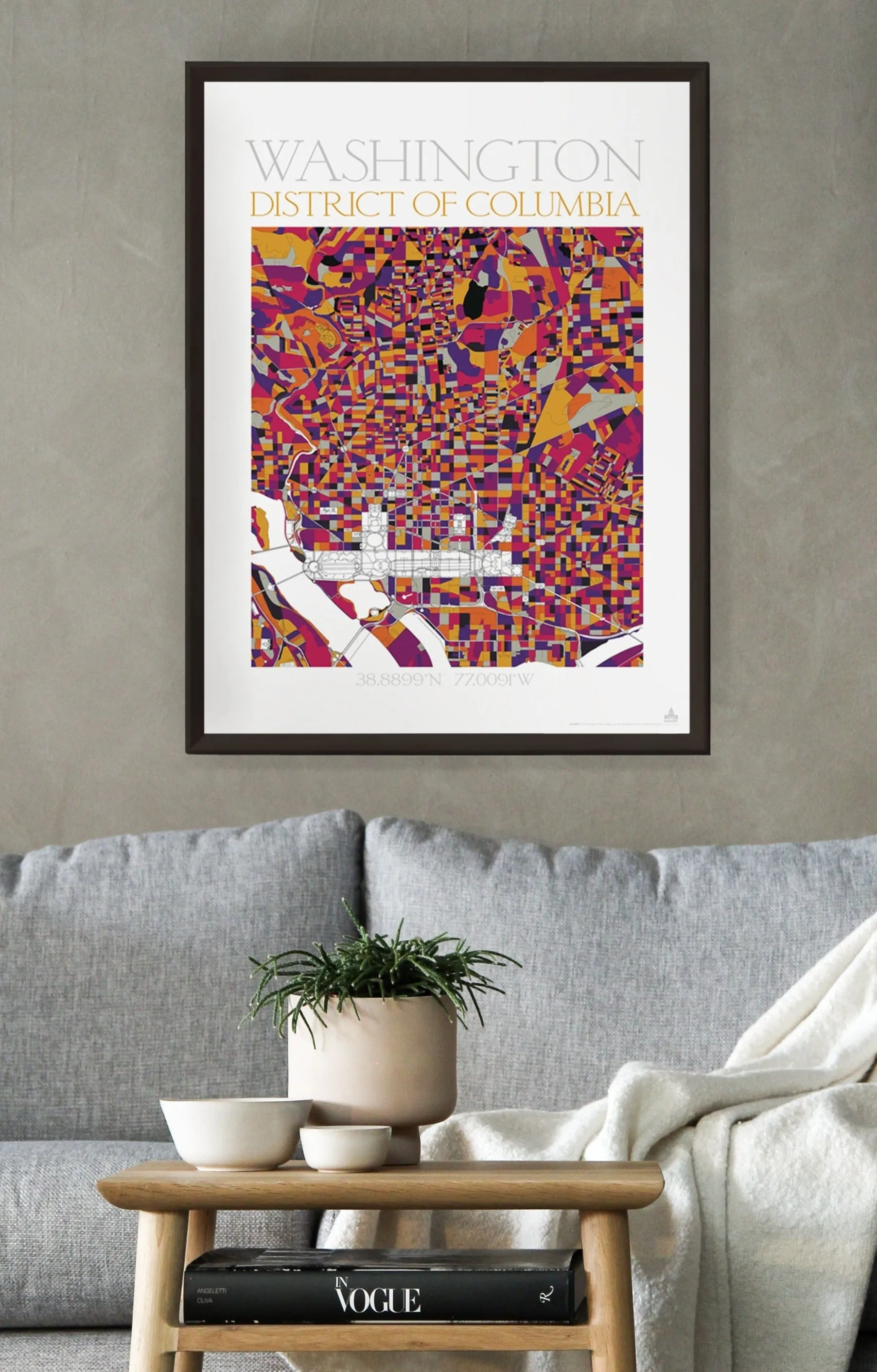 DC PixelMap Poster
