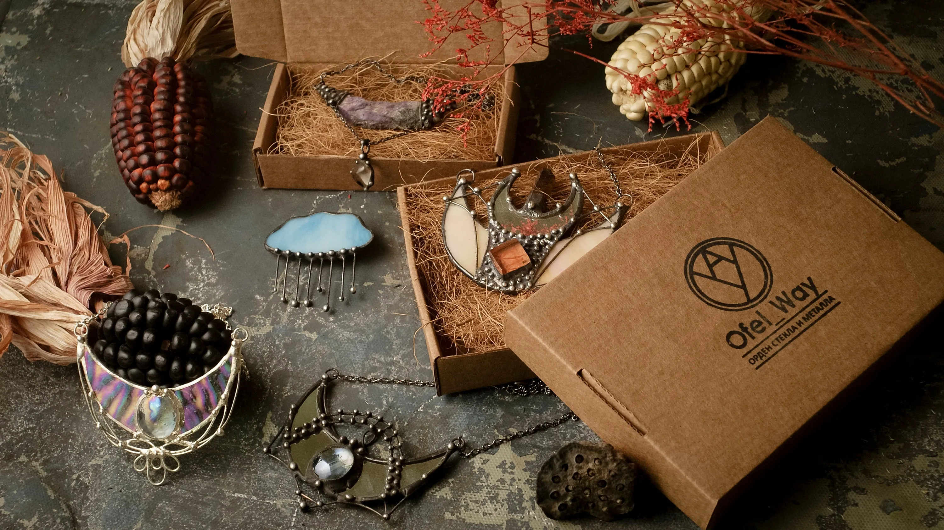 Deer Head necklace