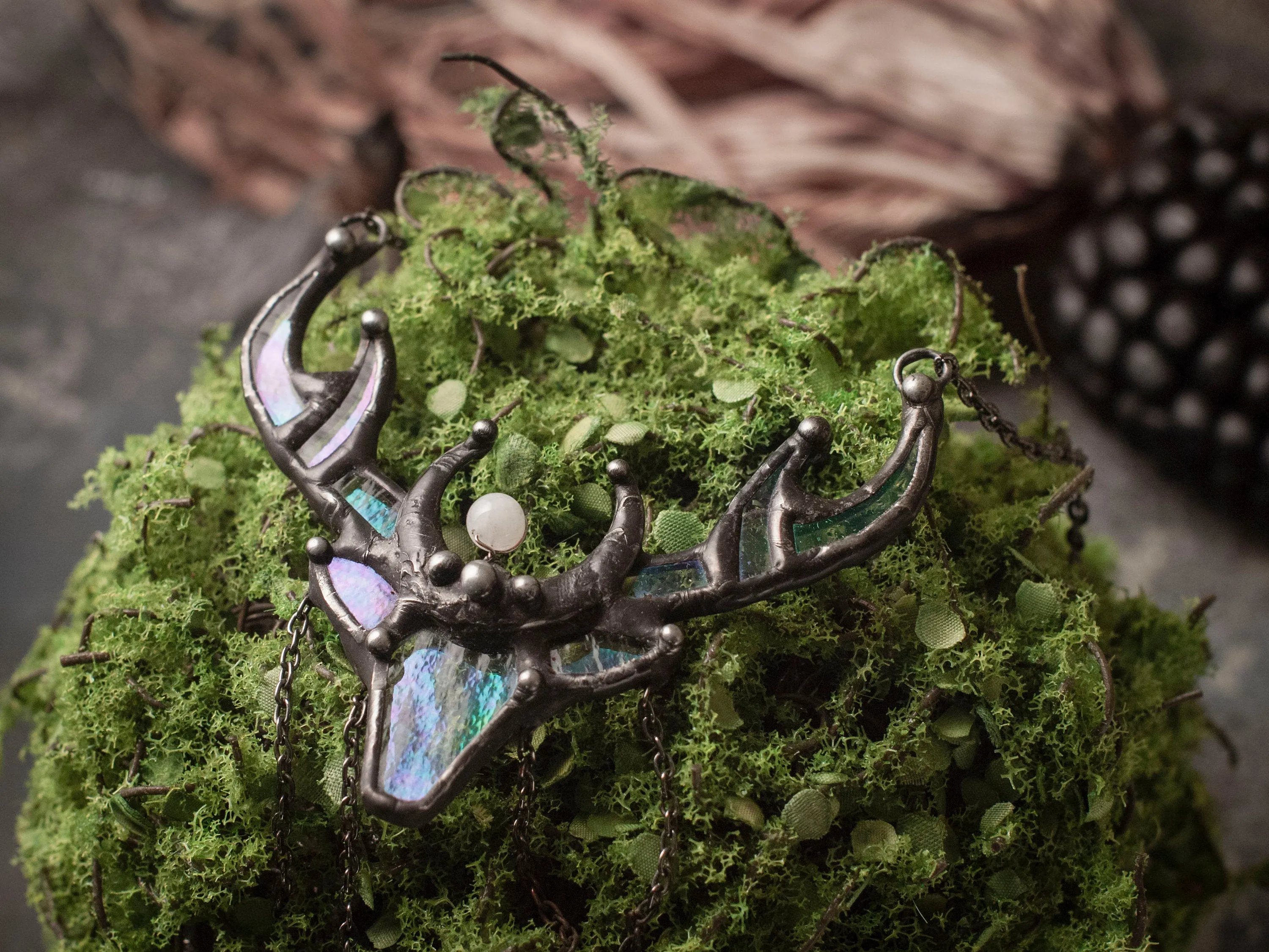 Deer Head necklace