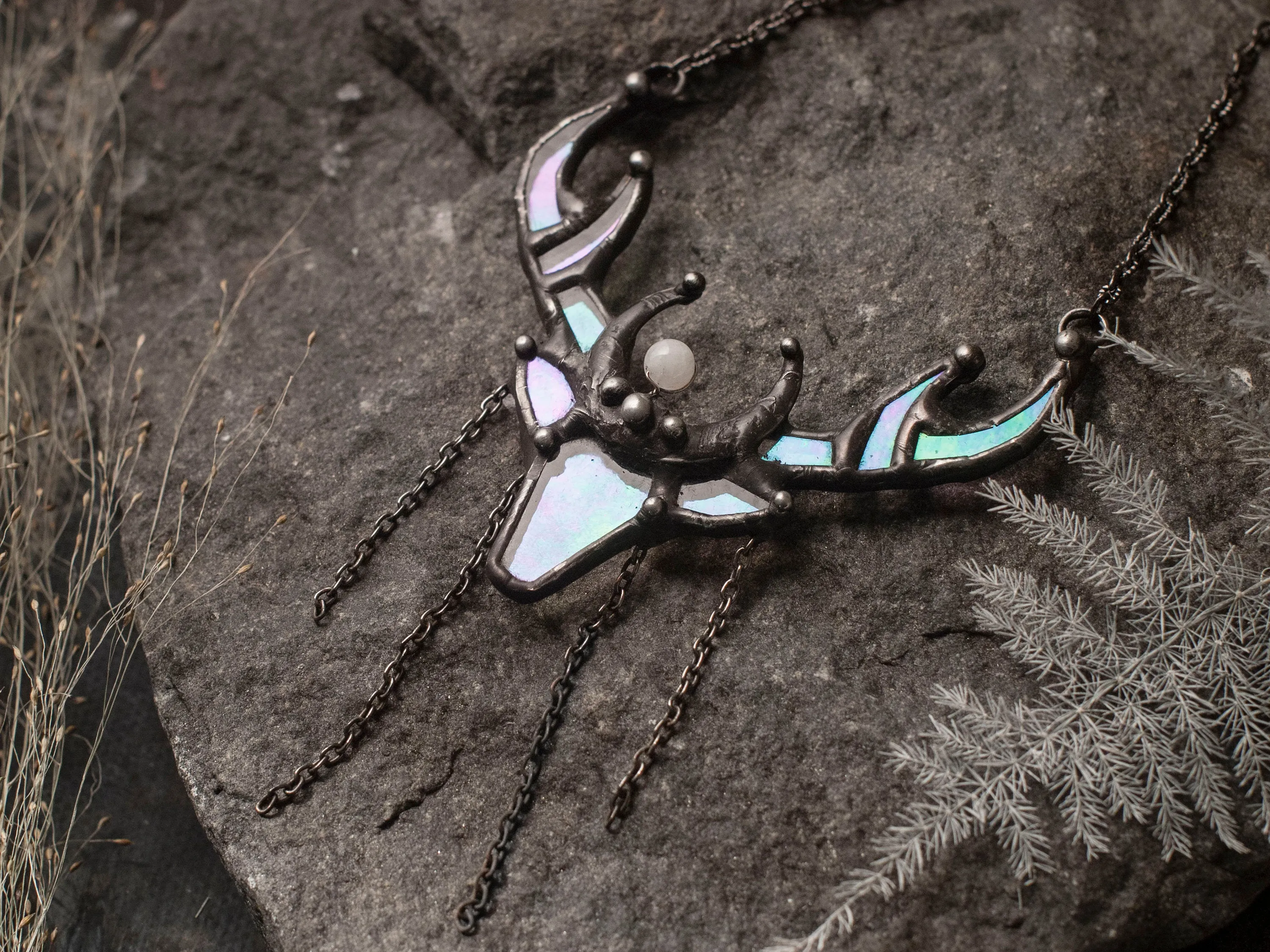 Deer Head necklace