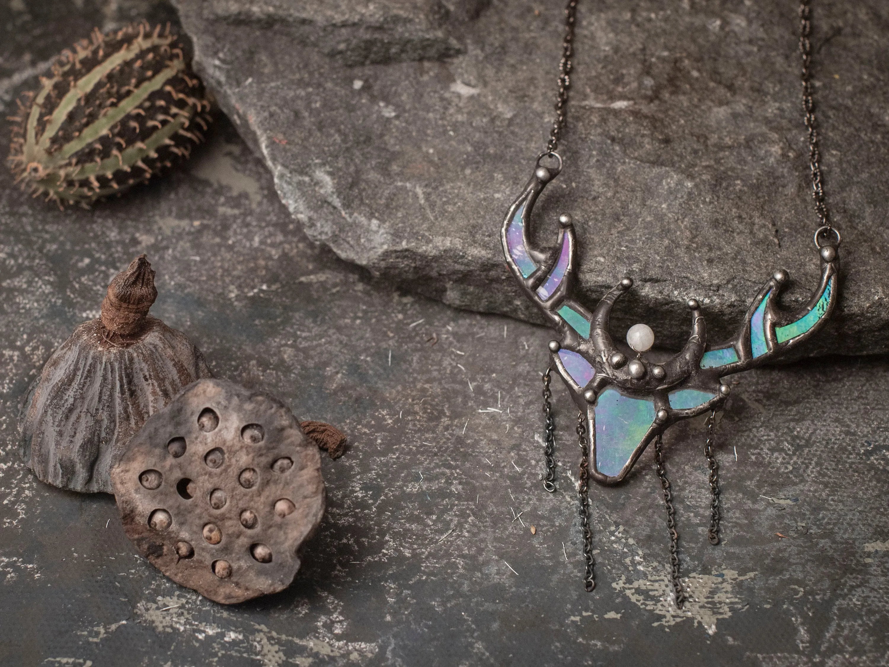 Deer Head necklace