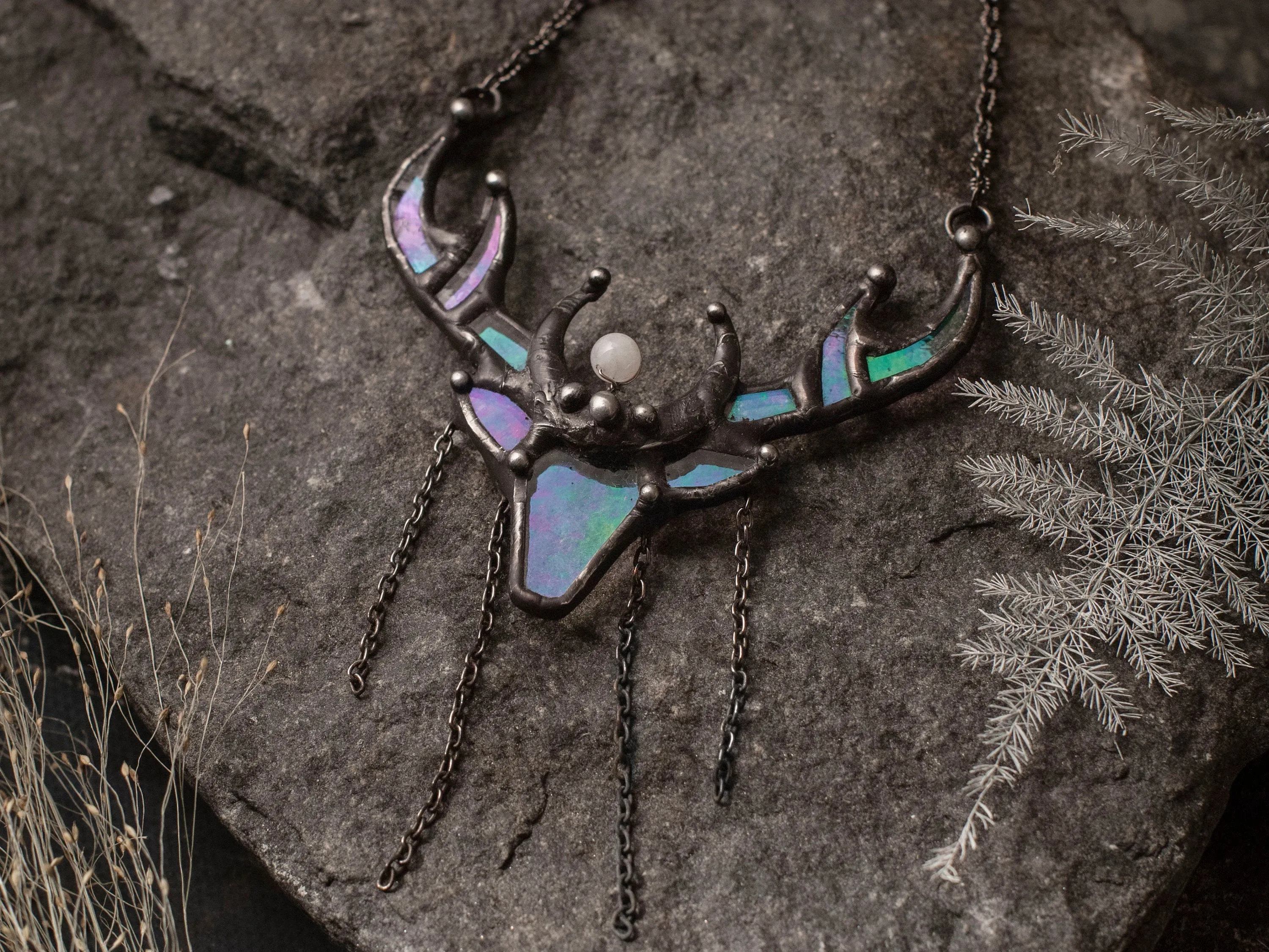 Deer Head necklace