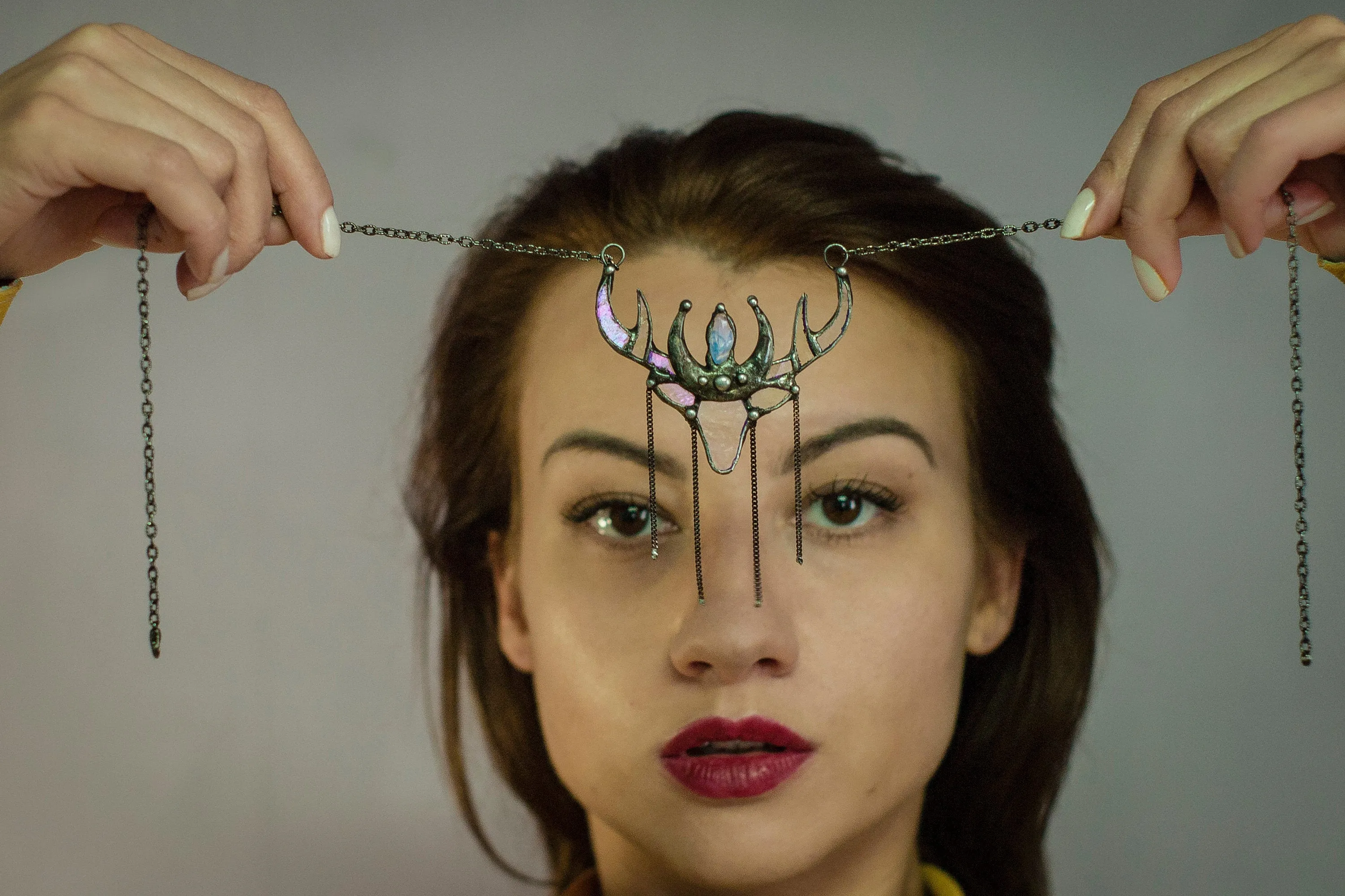 Deer Head necklace