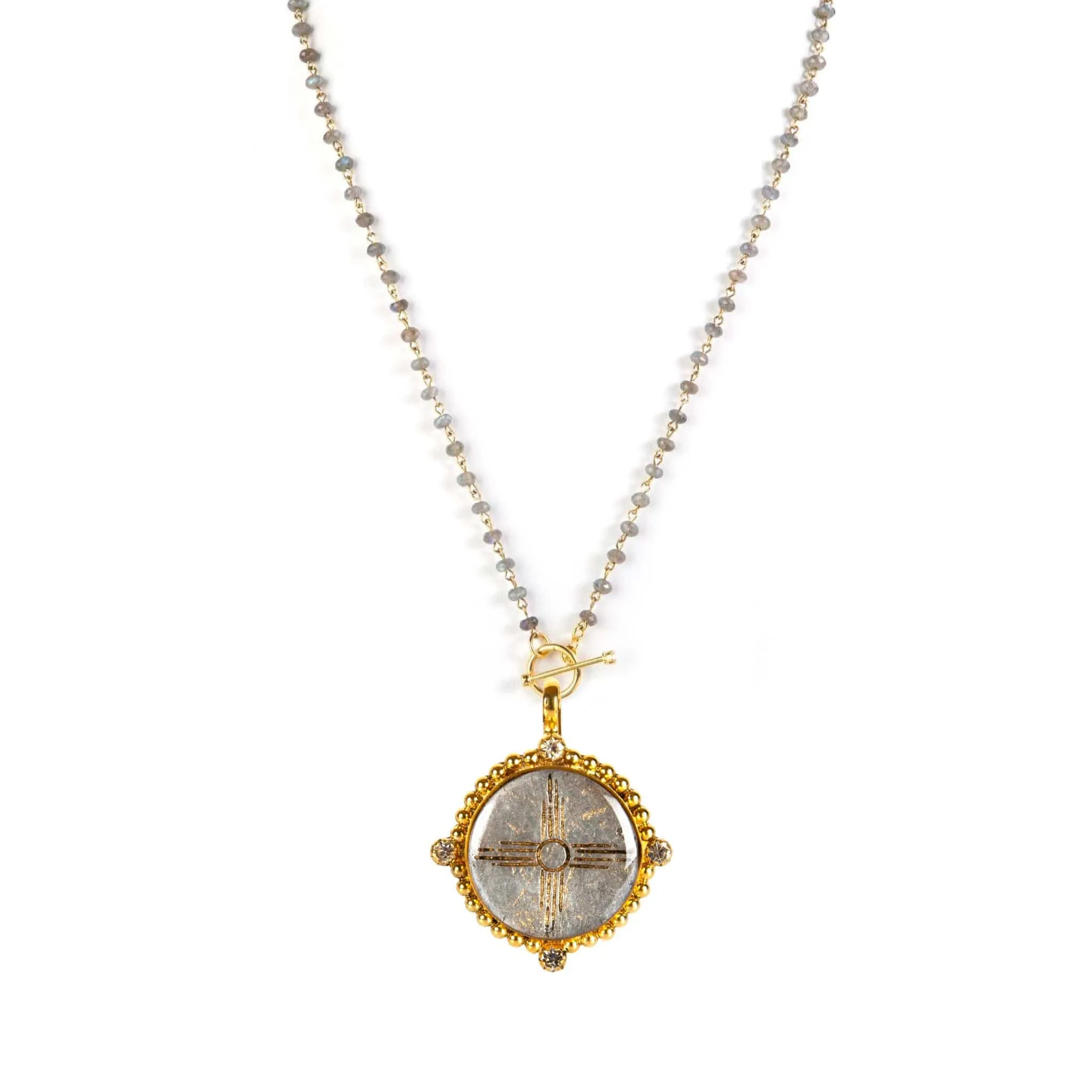 Delfina - 6mm Lux Labradorite - All Medallions
