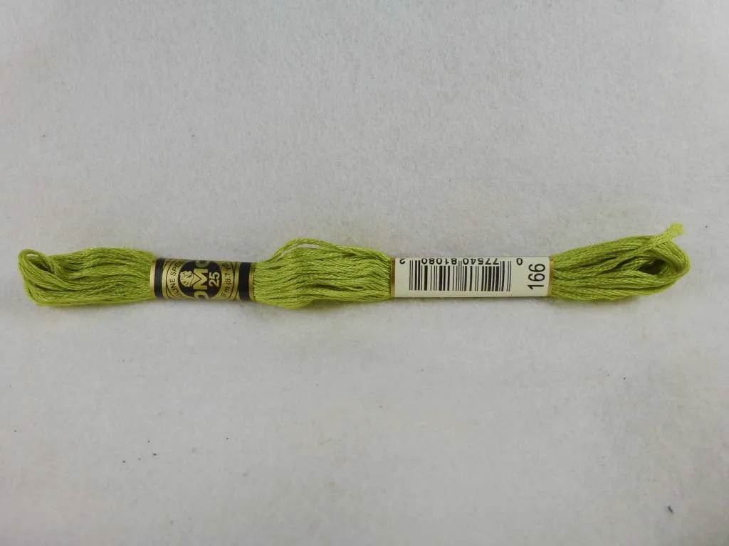 DMC Floss 166 Medium Light Moss Green