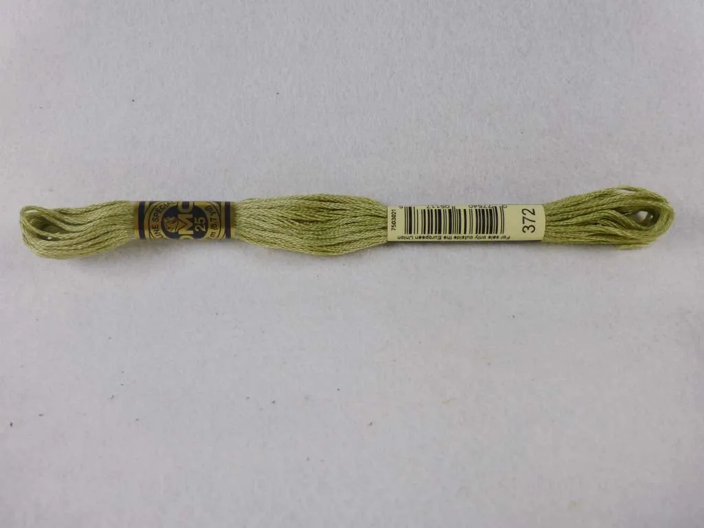 DMC Floss 372 Light Mustard
