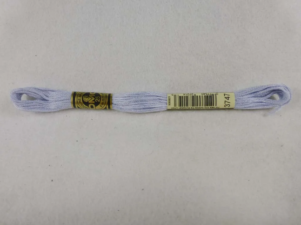 DMC Floss 3747 Very Light Blue Violet