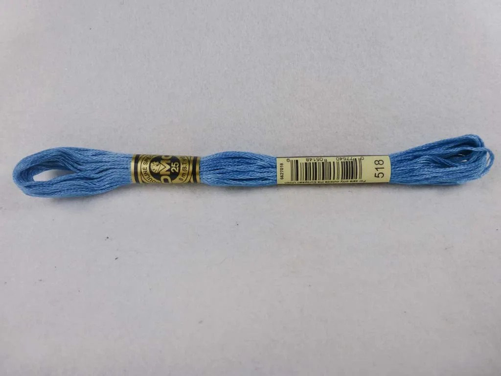 DMC Floss 518 Light Wedgewood