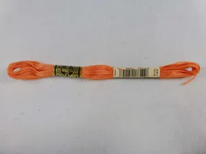 DMC Floss 722 Light Orange Spice