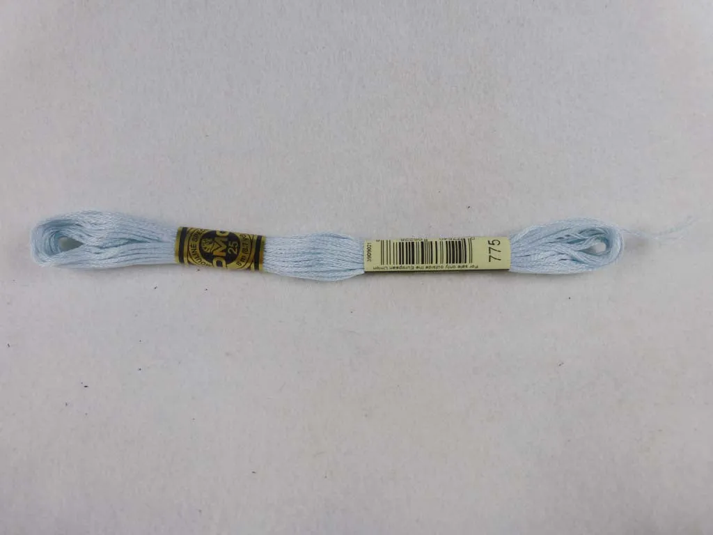 DMC Floss 775 Very Light Baby Blue