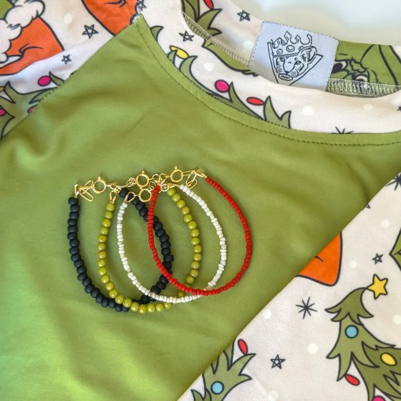 Don't Be A Basic Grinch Stacking Set - Set of 3 or Each - Unisex Options