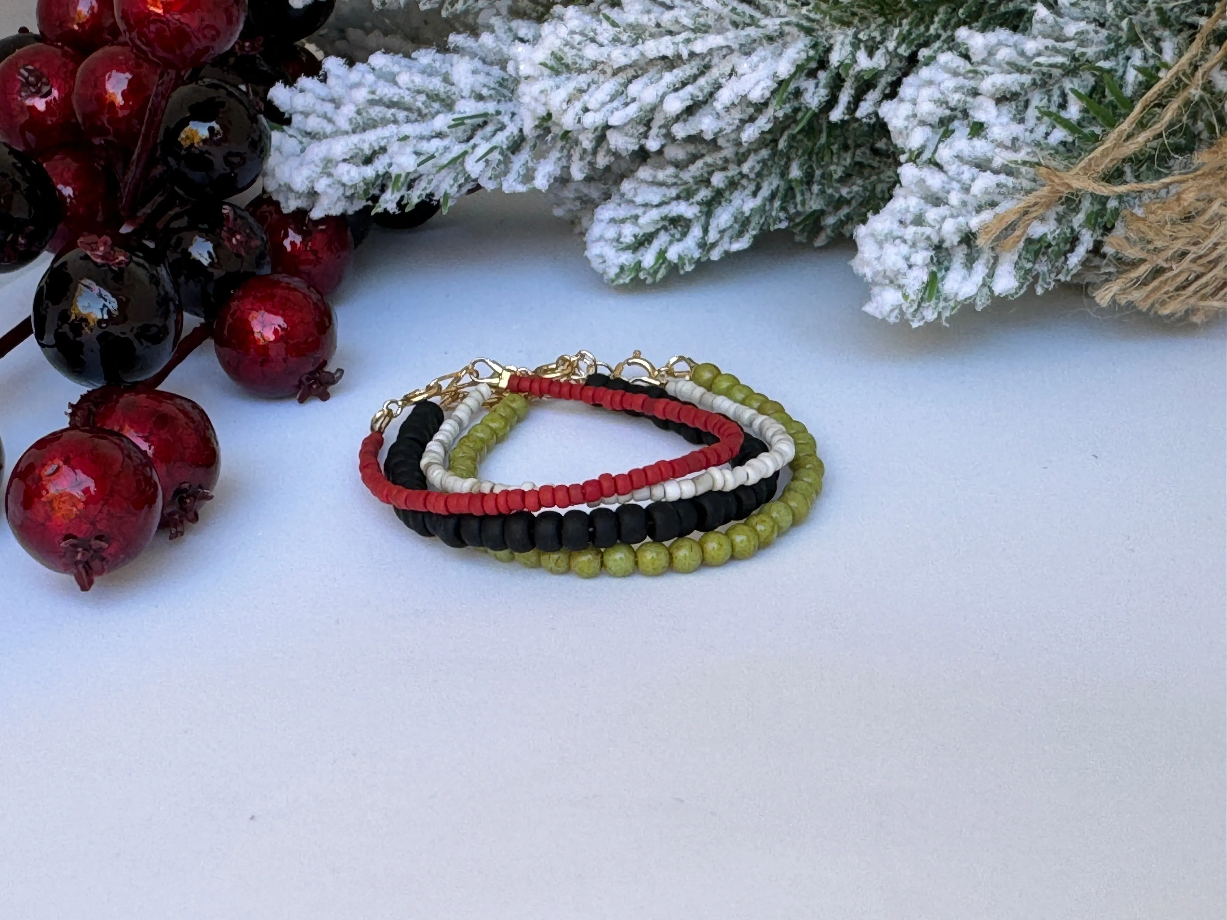 Don't Be A Basic Grinch Stacking Set - Set of 3 or Each - Unisex Options