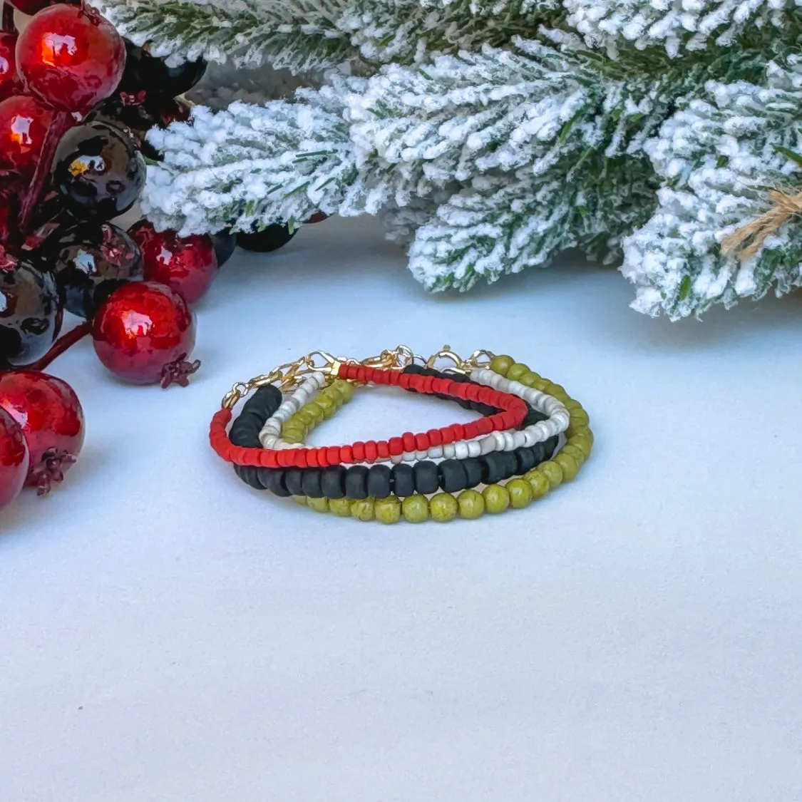 Don't Be A Basic Grinch Stacking Set - Set of 3 or Each - Unisex Options