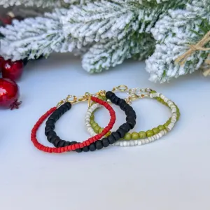 Don't Be A Basic Grinch Stacking Set - Set of 3 or Each - Unisex Options